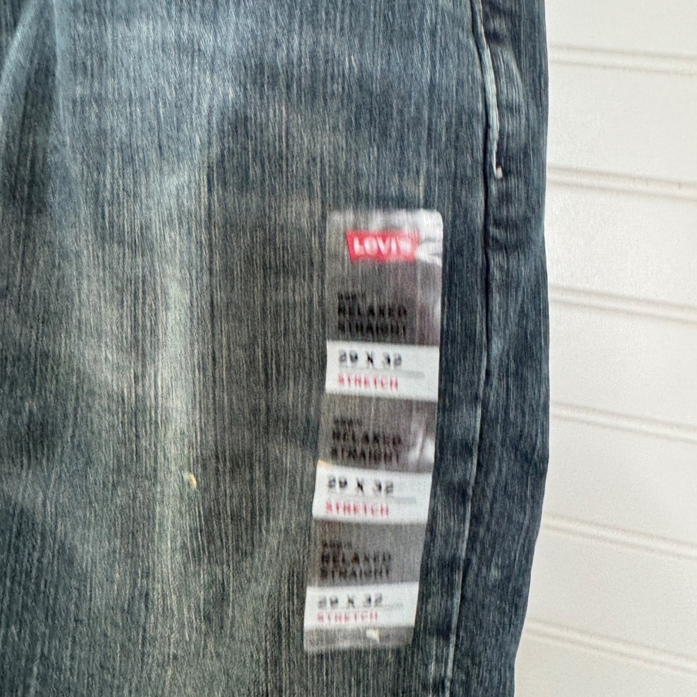 NEW Levi 559 Relaxed Straight W29 L32 Men's Jeans - Picture 2 of 9